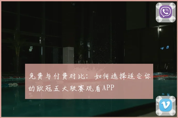 免费与付费对比：如何选择适合你的欧冠五大联赛观看APP
